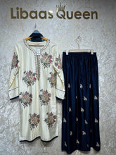 Ready To Wear White Maroon Black Taupe Brown Rayon Satin Embroidery Kurti Palazo With Dupatta