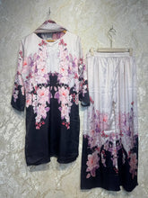 Ready To Wear Floral IMP Rayon Satin Turkish Kurti Palazo With Dupatta