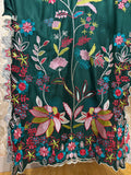Ready To Wear Viral Long Kaftan Suit With Beautiful Embroidery Thread And Cut Work