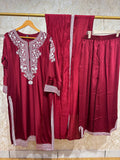 Ready To Wear Viral Long Pakistani Suit With Beautiful Embroidery Thread