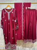 Ready To Wear Viral Long Pakistani Suit With Beautiful Embroidery Thread
