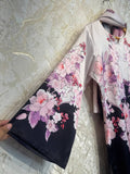 Ready To Wear Floral IMP Rayon Satin Turkish Kurti Palazo With Dupatta