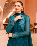 Ready To Wear Morpinch Soft Georgette Embroidery Work Pakistani Suit With Dupatta