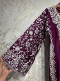 Ready To Wear Falsa Rayon Satin Embroidery Kurti Palazo With Dupatta