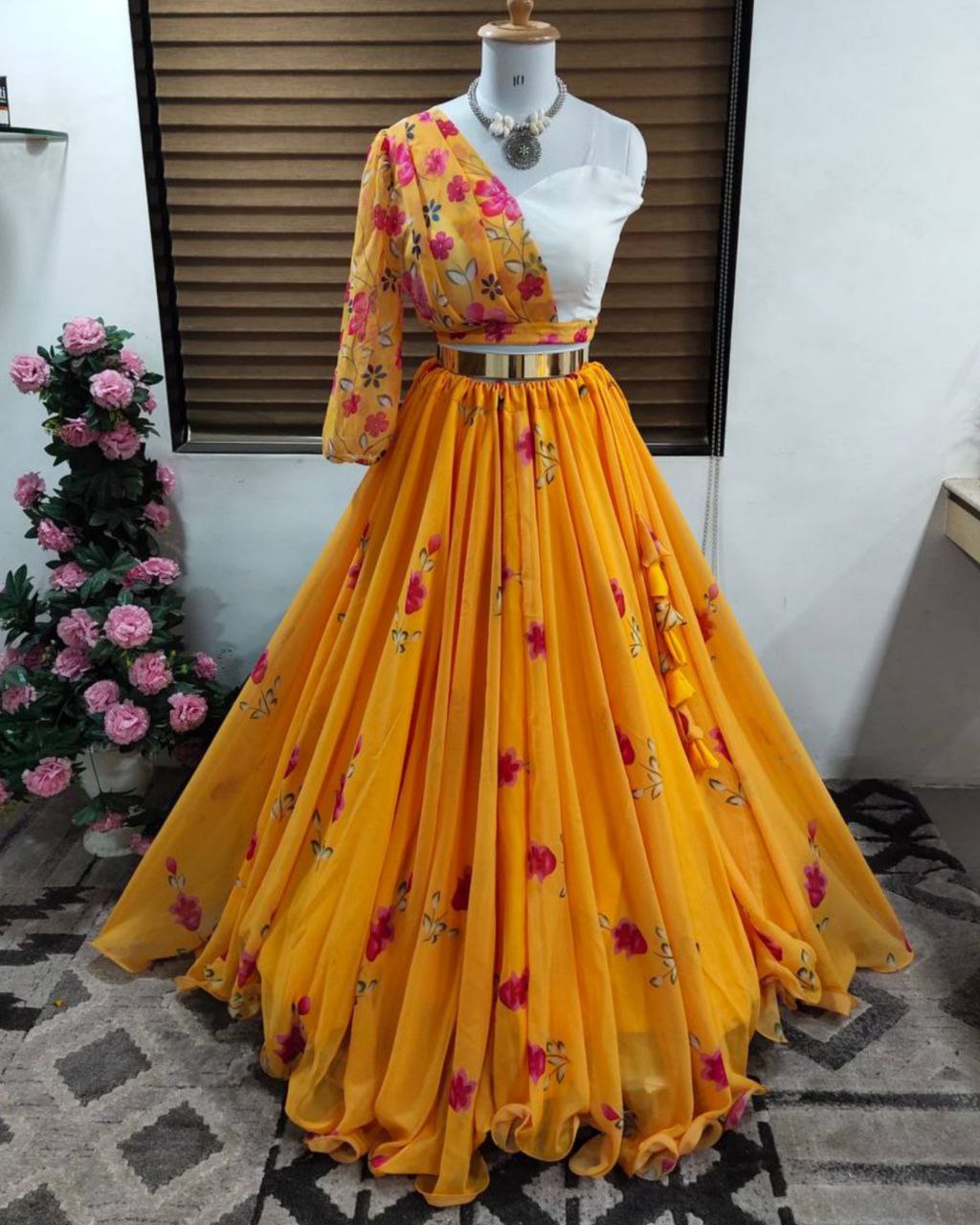 Viscose Fabric Beige Color Wedding Wear 3 Piece Lehenga Choli With Emb |  Bridal lehenga choli, Lehenga choli, Designer lehenga choli