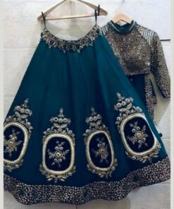 Gorgeous Heavy Japan Silk Heavy Embroidery Work Lehenga Choli With Dupatta